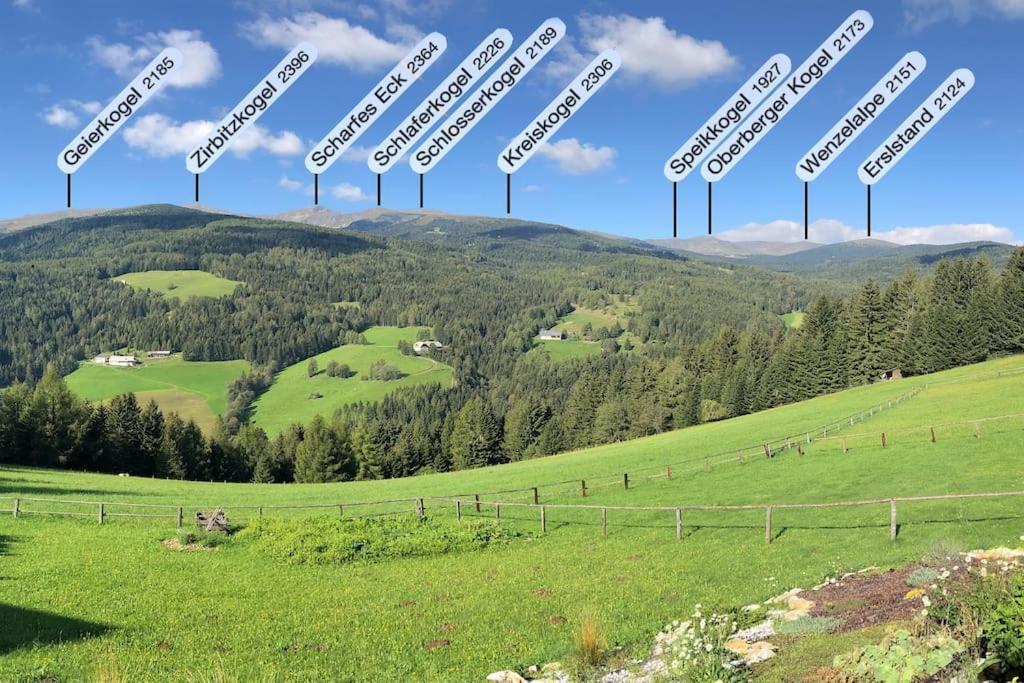 St Wolfgang-Kienberg - Ruhe Und Entspannung Mit Bester Aussicht Vila Obdach Exterior foto